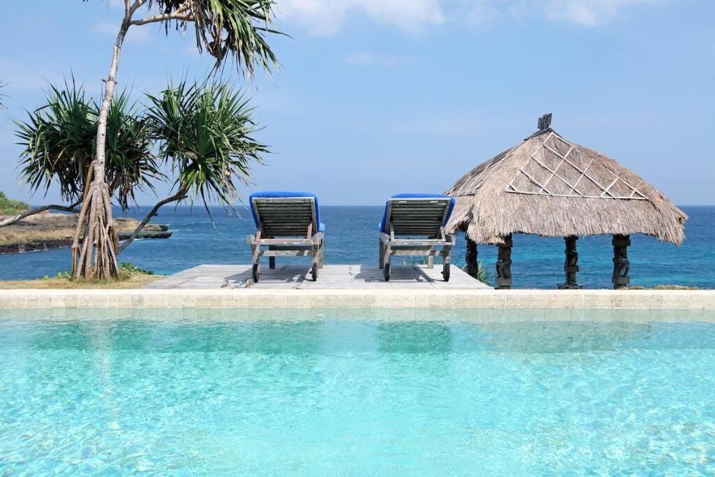 Villa Lumba Lumba - Oceanfront & Spectacular View! Lembongan Zewnętrze zdjęcie
