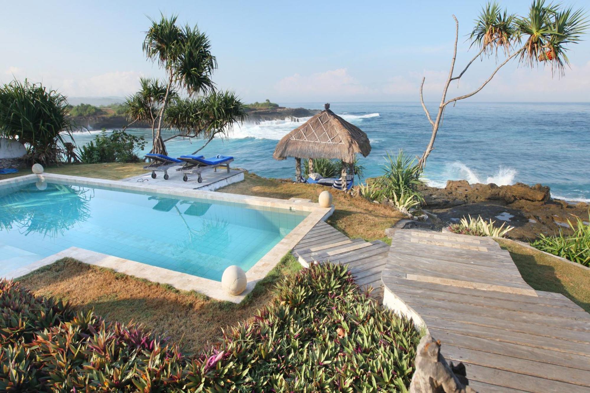 Villa Lumba Lumba - Oceanfront & Spectacular View! Lembongan Zewnętrze zdjęcie